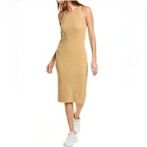 Mother The Chin Ups Knit Midi Dress Practical and comfortable in Tan Size L